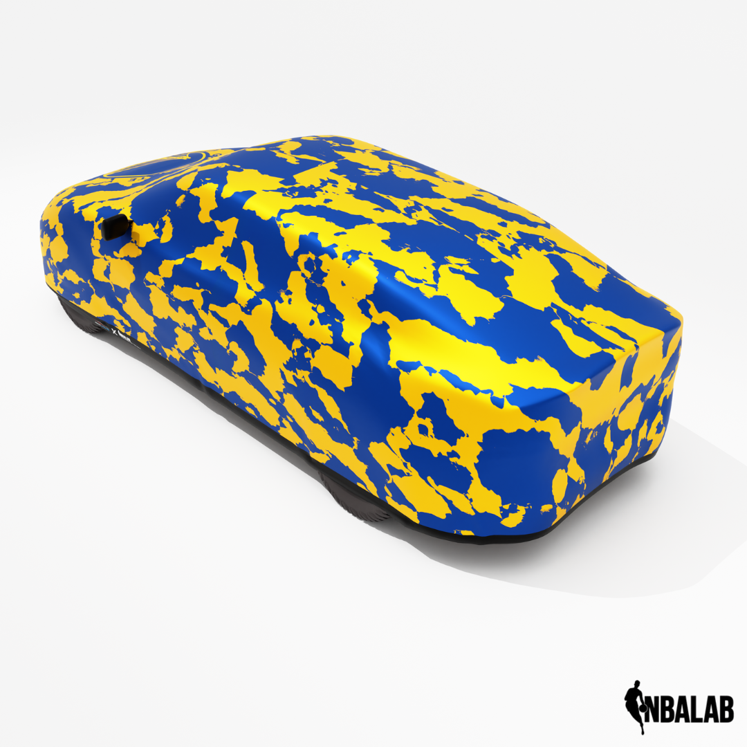 Officially Licensed Warriors Comouflage Car Covers – Indoor & Outdoor | NBA Protection | HeroCovers