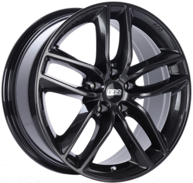 BBS SX 18x8 5x112 ET44 Kristallschwarz Felge -57mm