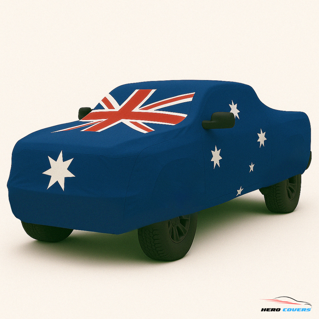 Australia Flag Design Car Cover | Premium Indoor or Outdoor Protection | HeroCovers
