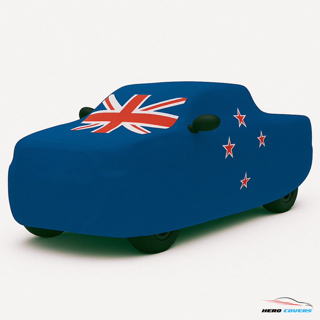 New Zealand Flag Design Car Cover | Premium Indoor or Outdoor Protection | HeroCovers
