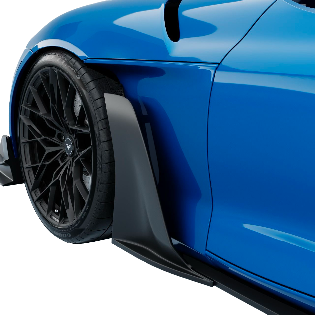 A9X MKV Supra Carbon Fiber GT3 Fenders - Unpainted