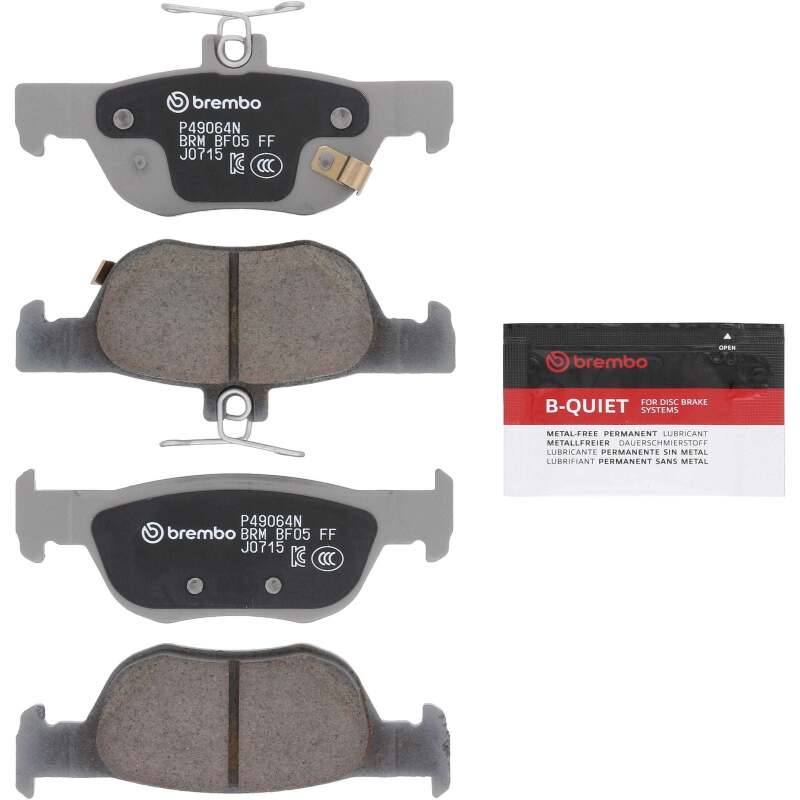 Brembo OE 19-23 Mazda 3/20-23 CX-30 PRIME Ceramic Brake Pad - Rear