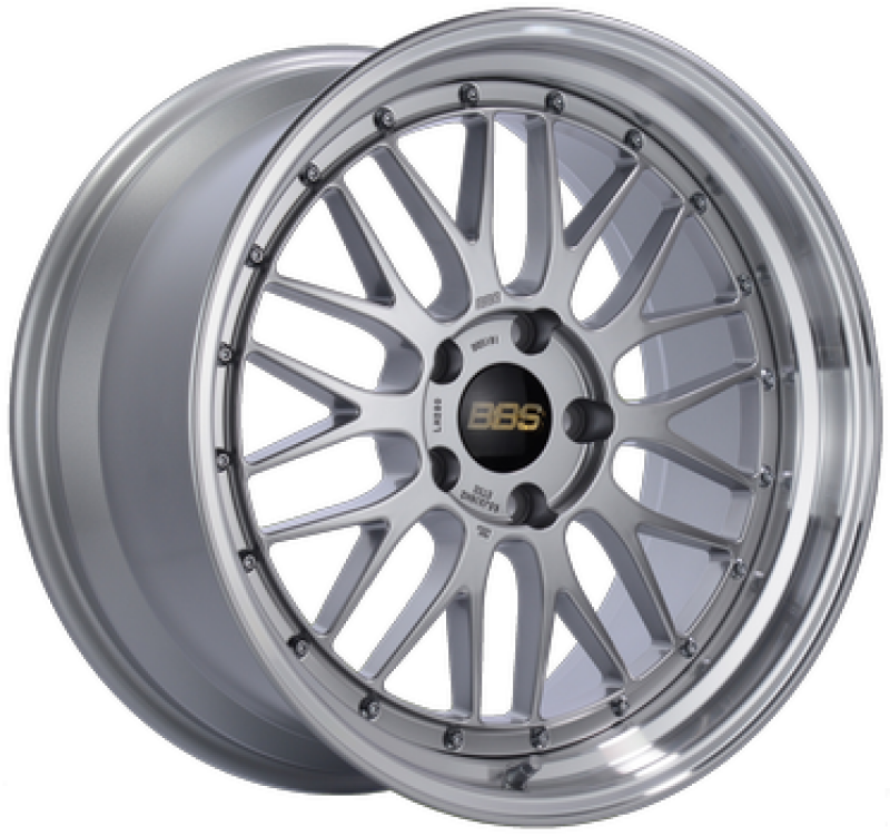 BBS LM Diamond Silver Wheel 67mm PFS/Clip Required | 20x9.5 5x112 ET8