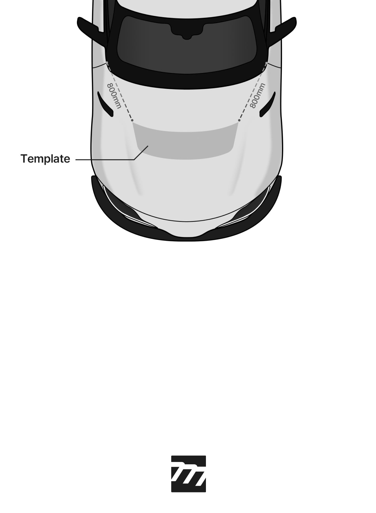 MKV Supra Carbon Fiber GT4 Style Hood Vent