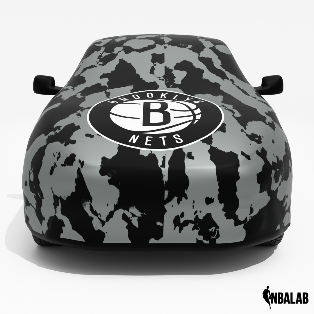 Officially Licensed Brooklyn NETS Camouflage Car Covers – Indoor & Outdoor | NBA Protection | HeroCovers