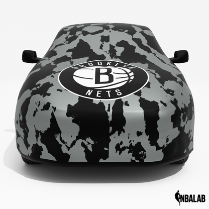Officially Licensed Brooklyn NETS Camouflage Car Covers – Indoor & Outdoor | NBA Protection | HeroCovers