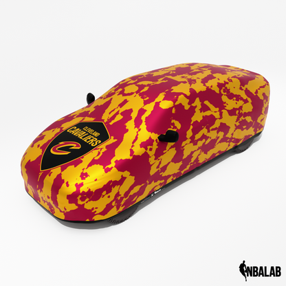 Officially Licensed Cleveland C Comouflage Car Covers – Indoor & Outdoor | NBA Protection | HeroCovers