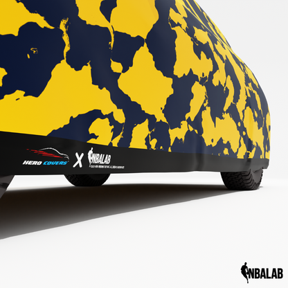 Officially Licensed Denver Nuggets Comouflage Car Covers – Indoor & Outdoor | NBA Protection | HeroCovers