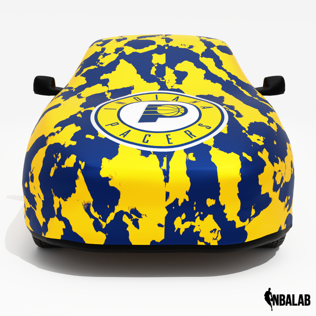 Officially Licensed Indiana Pacers Comouflage Car Covers – Indoor & Outdoor | NBA Protection | HeroCovers