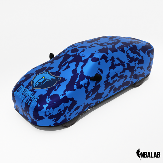 Officially Licensed Memphis Grizzlies Comouflage Car Covers – Indoor & Outdoor | NBA Protection | HeroCovers