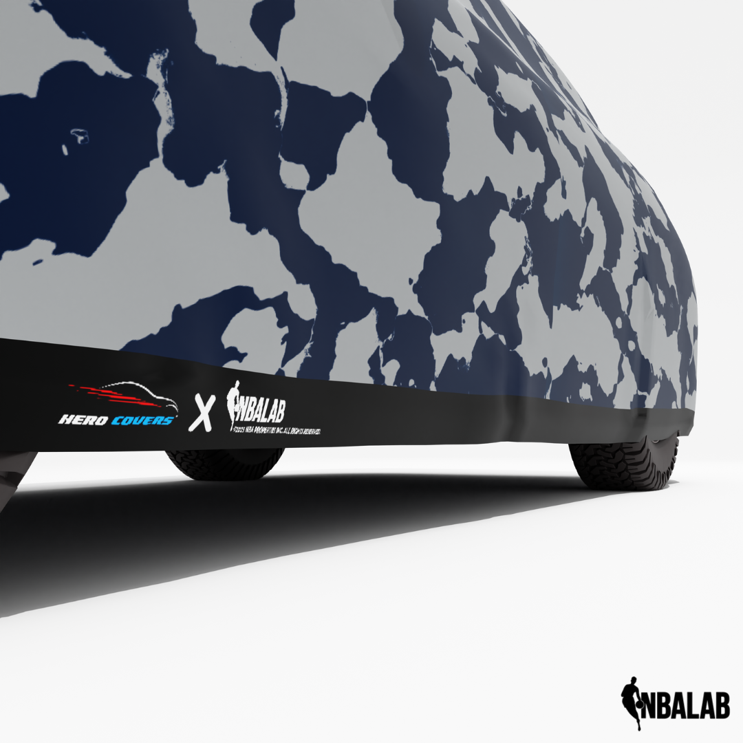 Officially Licensed Minnesota Timberwolves Comouflage Car Covers – Indoor & Outdoor | NBA Protection | HeroCovers