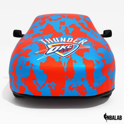 Officially Licensed Oklahoma City Comouflage Car Covers – Indoor & Outdoor | NBA Protection | HeroCovers