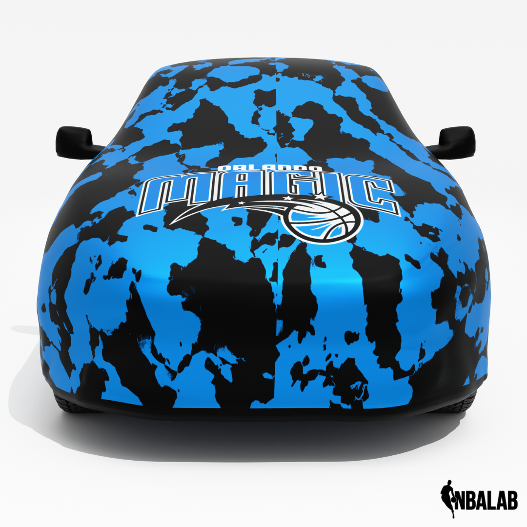 Officially Licensed Orlando Magic Comouflage Car Covers – Indoor & Outdoor | NBA Protection | HeroCovers