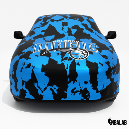 Officially Licensed Orlando Magic Comouflage Car Covers – Indoor & Outdoor | NBA Protection | HeroCovers