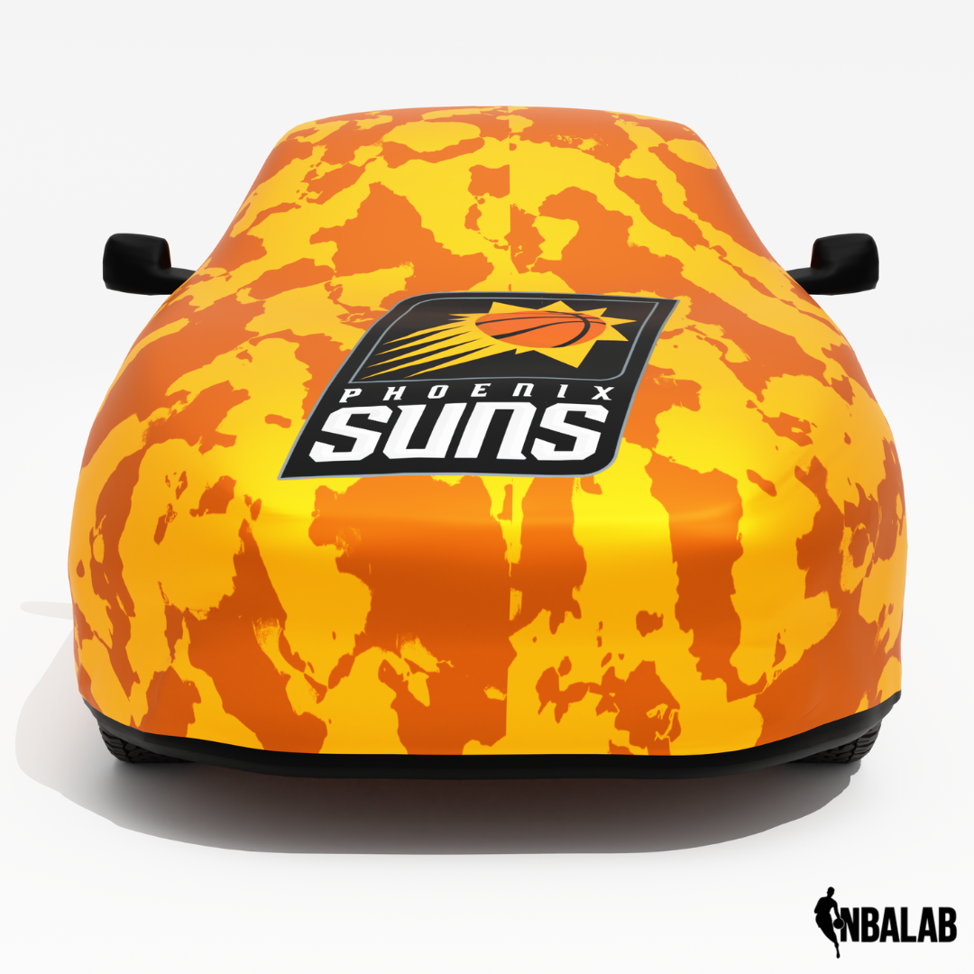 Officially Licensed Phoenix Suns Comouflage Car Covers – Indoor & Outdoor | NBA Protection | HeroCovers