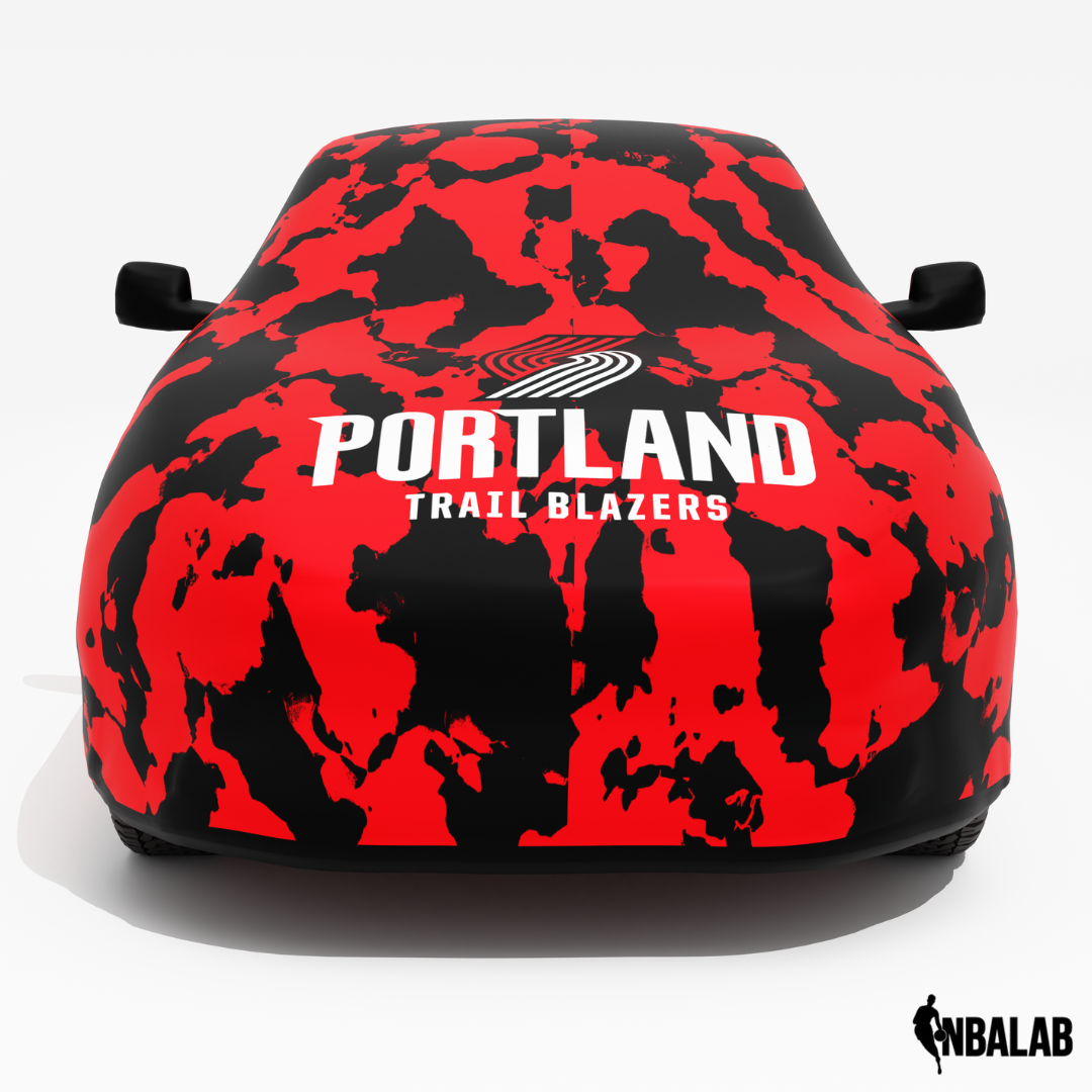 Officially Licensed Portland Trail Comouflage Car Covers – Indoor & Outdoor | NBA Protection | HeroCovers