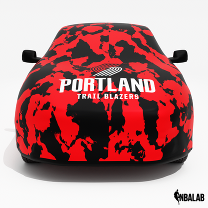 Officially Licensed Portland Trail Comouflage Car Covers – Indoor & Outdoor | NBA Protection | HeroCovers