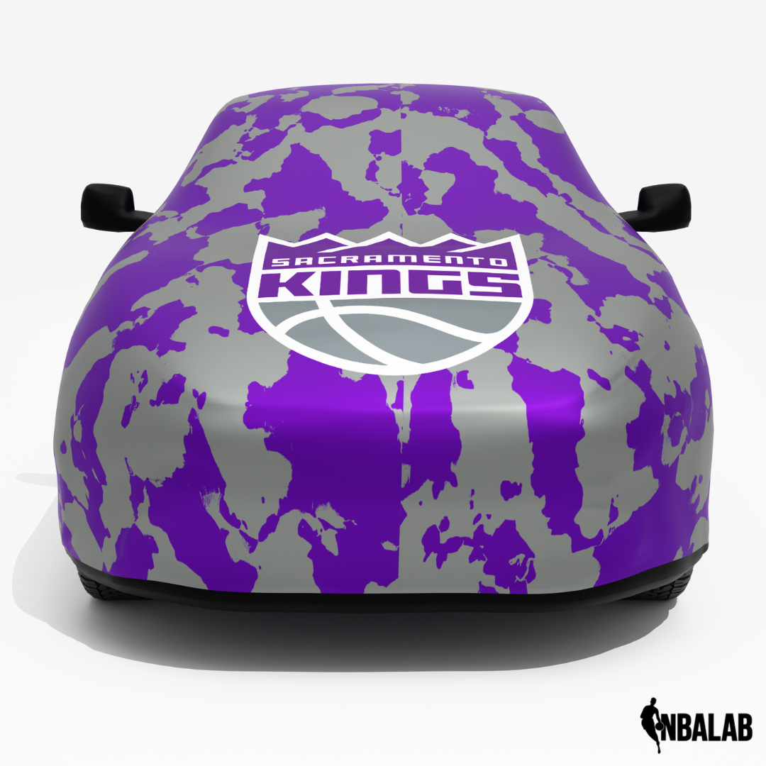 Officially Licensed Sacramento Comouflage Car Covers – Indoor & Outdoor | NBA Protection | HeroCovers