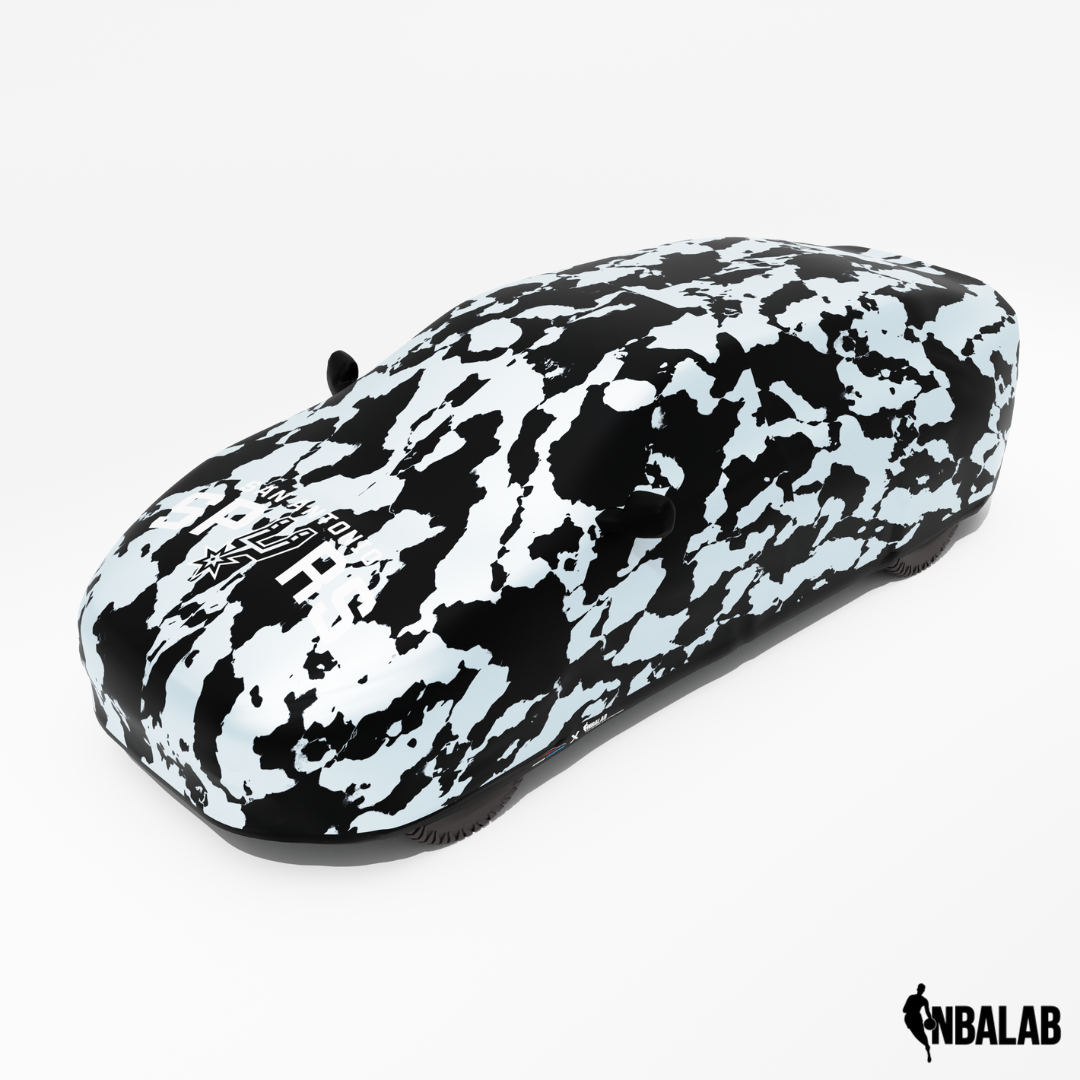 Officially Licensed San Antonio Comouflage Car Covers – Indoor & Outdoor | NBA Protection | HeroCovers