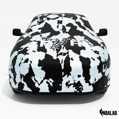 Officially Licensed San Antonio Comouflage Car Covers – Indoor & Outdoor | NBA Protection | HeroCovers