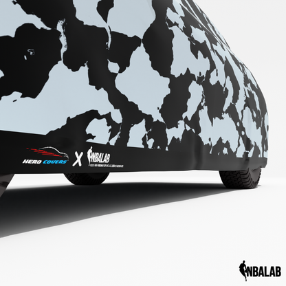 Officially Licensed San Antonio Comouflage Car Covers – Indoor & Outdoor | NBA Protection | HeroCovers