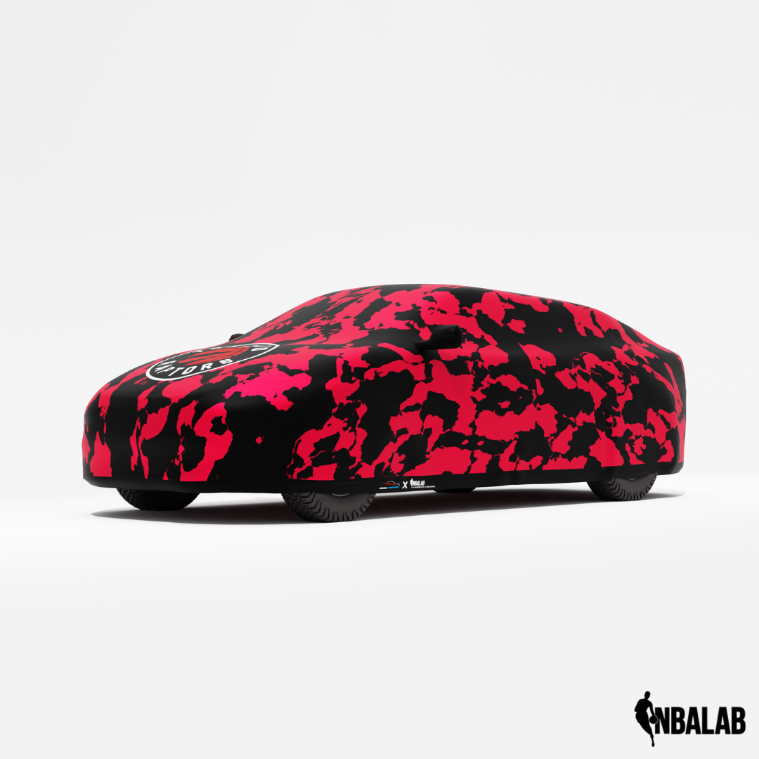 Officially Licensed Toronto Raptors Comouflage Car Covers – Indoor & Outdoor | NBA Protection | HeroCovers