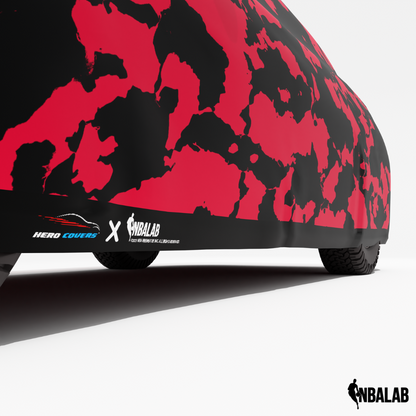 Officially Licensed Toronto Raptors Comouflage Car Covers – Indoor & Outdoor | NBA Protection | HeroCovers