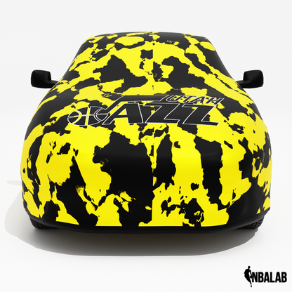 Officially Licensed Utah Jazz Comouflage Car Covers – Indoor & Outdoor | NBA Protection | HeroCovers