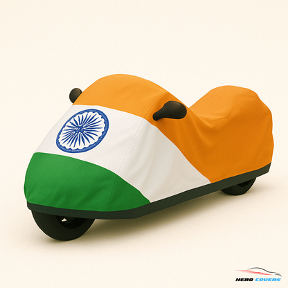 India Flag Design Car Cover | Premium Indoor or Outdoor Protection | HeroCovers