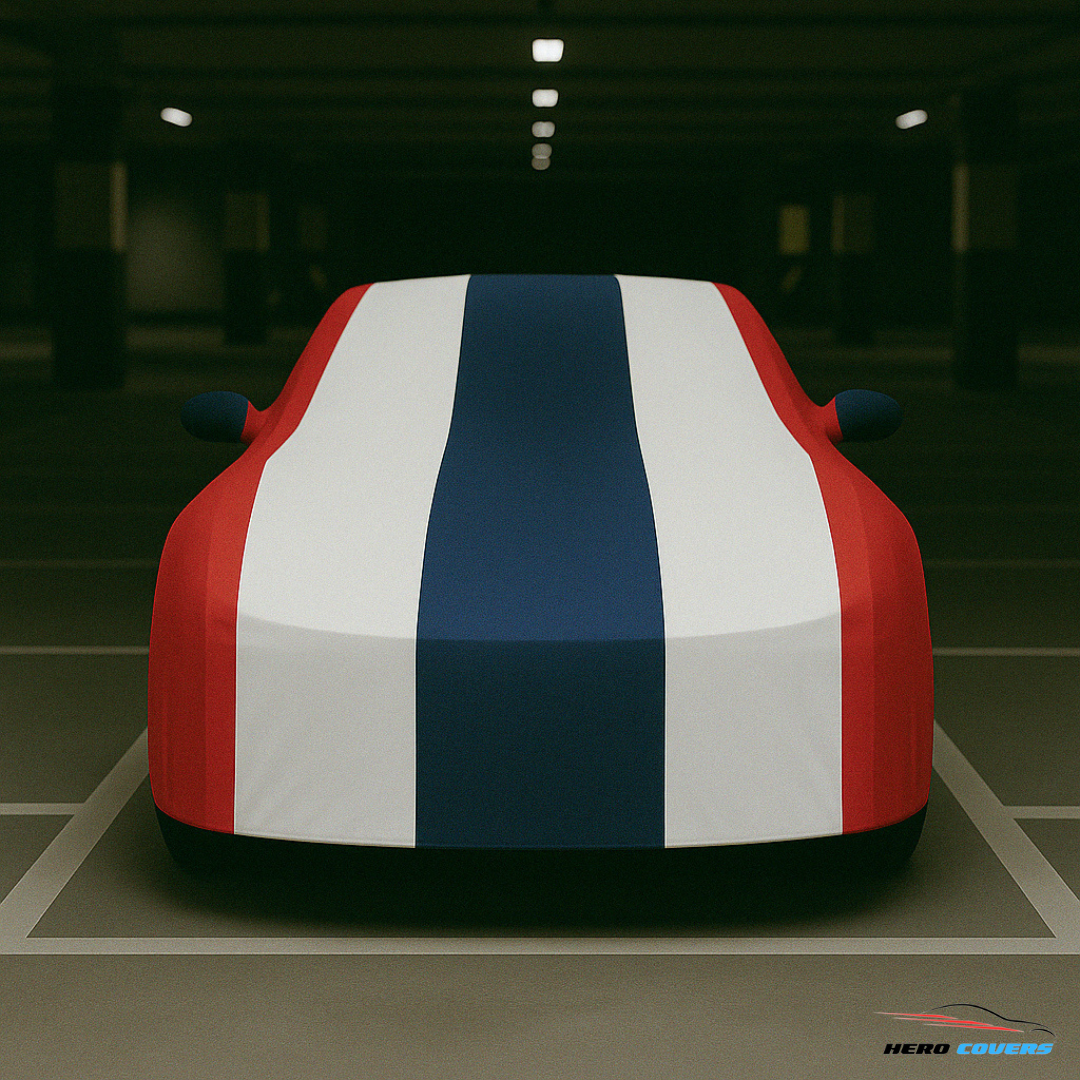 Thailand Flag Design Car Cover | Premium Indoor or Outdoor Protection | HeroCovers