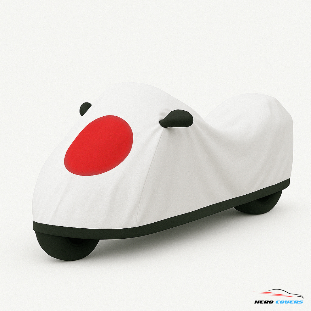 Japan Flag Design Car Cover | Premium Indoor or Outdoor Protection | HeroCovers