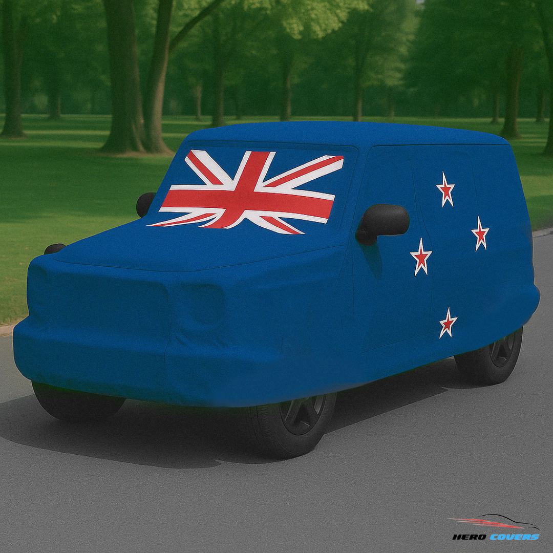 New Zealand Flag Design Car Cover | Premium Indoor or Outdoor Protection | HeroCovers