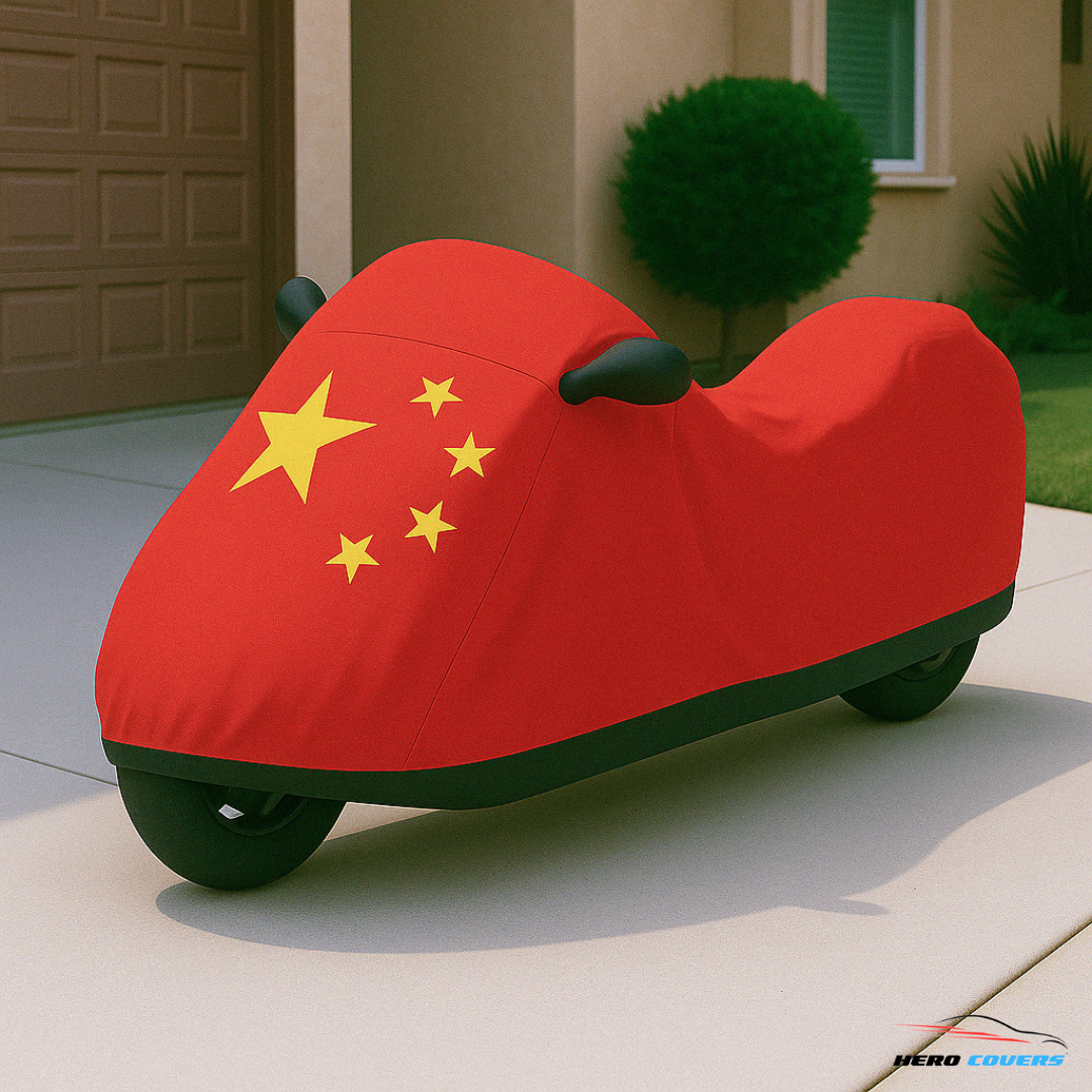 China Flag Design Car Cover | Premium Indoor or Outdoor Protection | HeroCovers