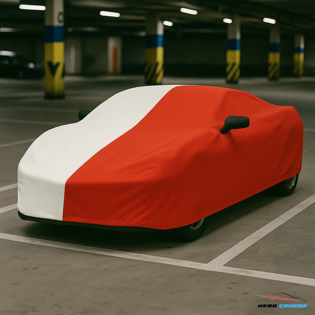 Indonesia Flag Design Car Cover | Premium Indoor or Outdoor Protection | HeroCovers