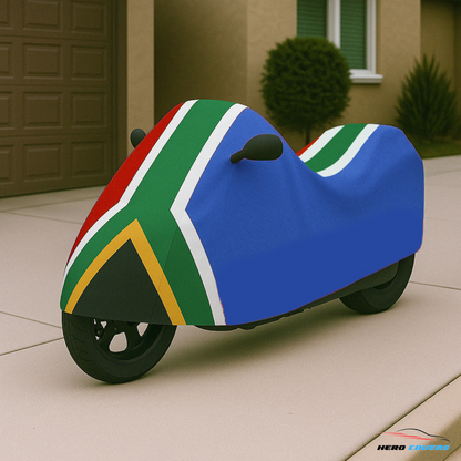 South Africa Flag Design Car Cover | Premium Indoor or Outdoor Protection | HeroCovers