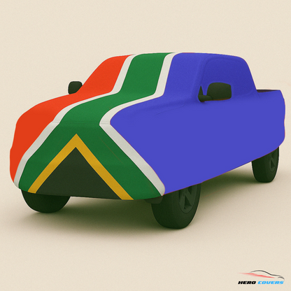 South Africa Flag Design Car Cover | Premium Indoor or Outdoor Protection | HeroCovers