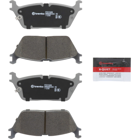 Brembo 19-22 Ram 1500 Rear NAO Brake Pad