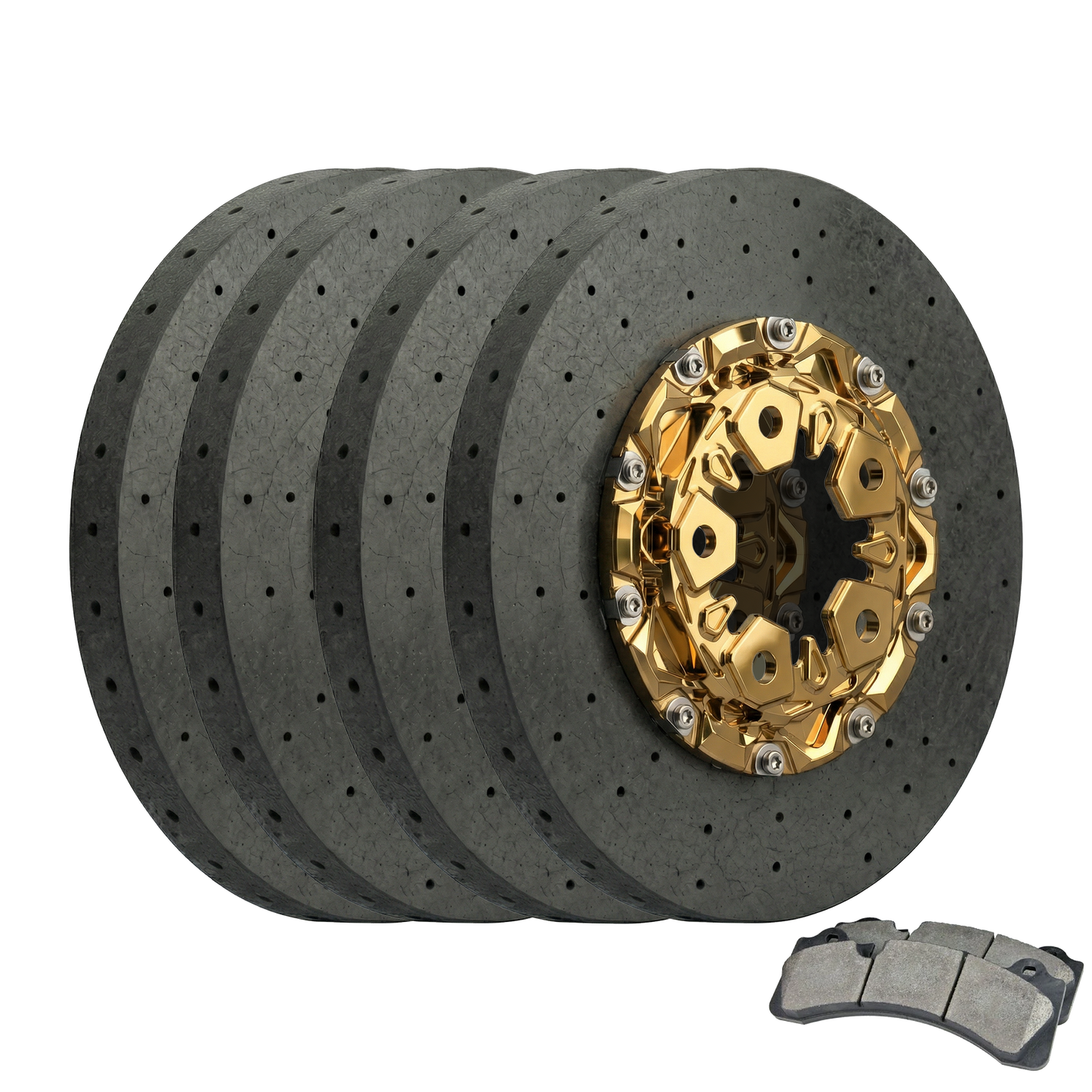 Opus Carbon Ceramic Brake Rotors