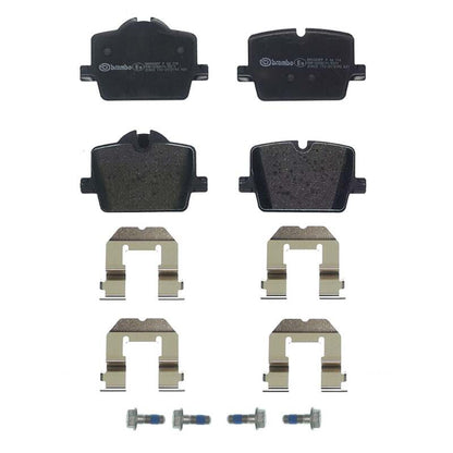 Brembo OE 2022 BMW i4/19-22 Z4/20-22 Toyota GR Supra PRIME Low-Met Brake Pad - Rear