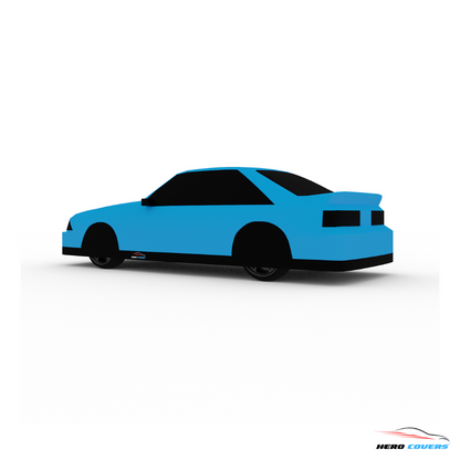 Indoor or Outdoor Car Cover | Compatible For: Ford Mustang Third Generation (1979–1993) – Fox Body