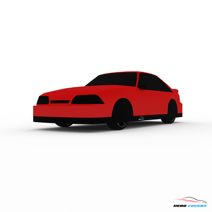 Indoor or Outdoor Car Cover | Compatible For: Ford Mustang Third Generation (1979–1993) – Fox Body