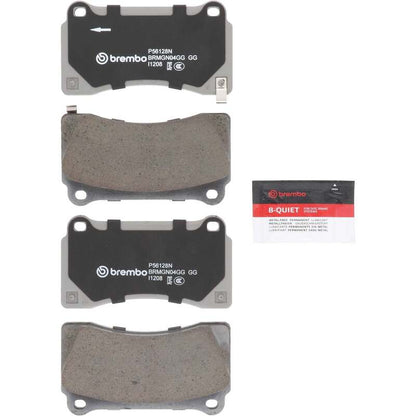 Brembo 09-21 Nissan GT-R Rear NAO Brake Pad