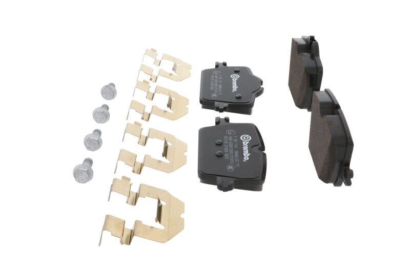 Brembo OE 2022 BMW i4/19-22 Z4/20-22 Toyota GR Supra PRIME Low-Met Brake Pad - Rear