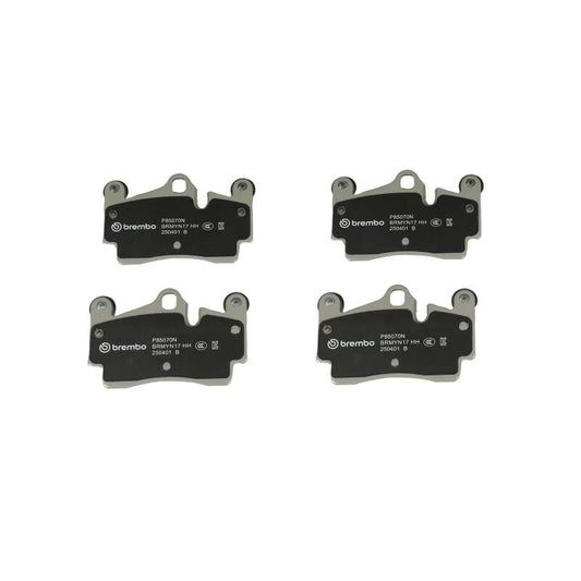 Brembo 04-09 Audi Q7/ Porsche Cayenne/ Volkswagen Touareg Rear NAO Brake Pad