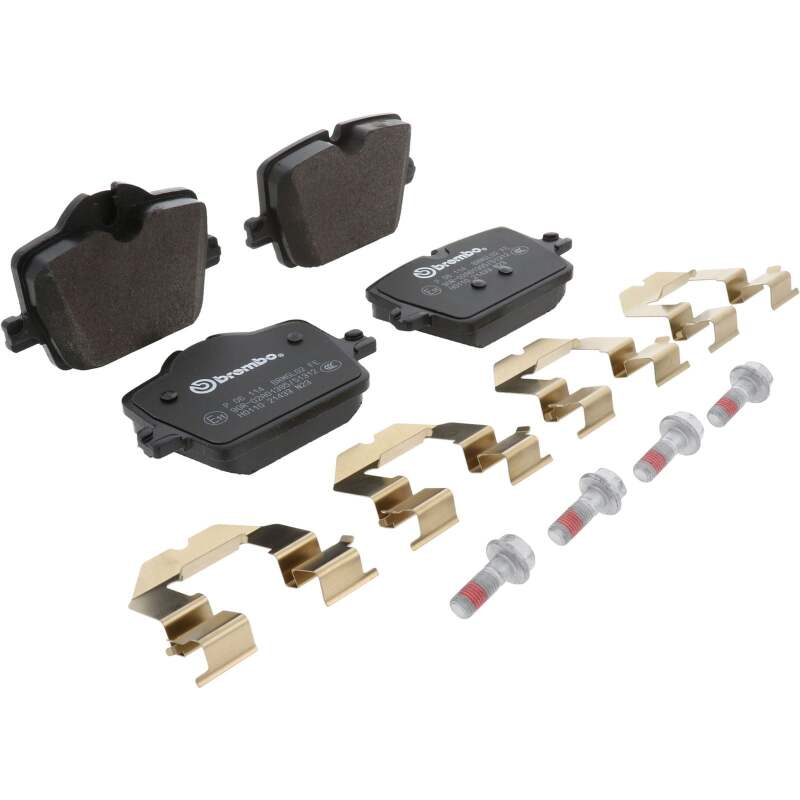 Brembo OE 2022 BMW i4/19-22 Z4/20-22 Toyota GR Supra PRIME Low-Met Brake Pad - Rear