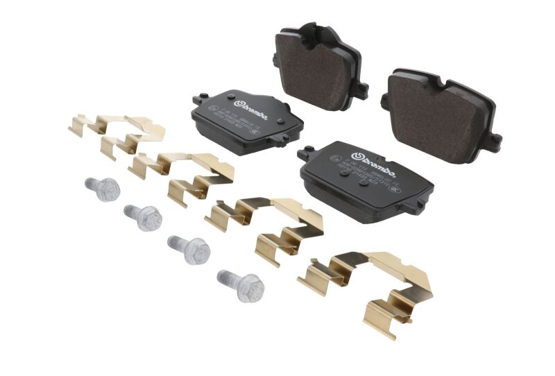 Brembo OE 2022 BMW i4/19-22 Z4/20-22 Toyota GR Supra PRIME Low-Met Brake Pad - Rear