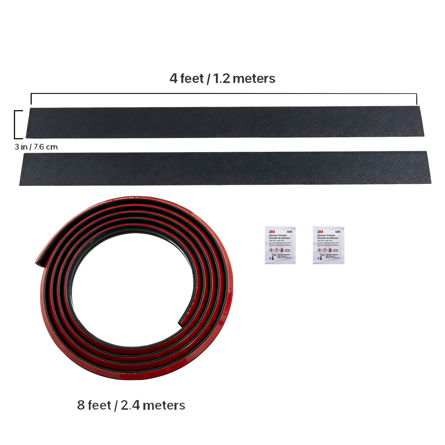 Universal Carbon Fiber Air Dam Kit
