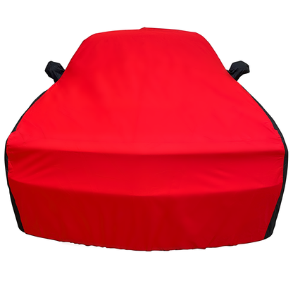 2008-2023 Dodge Challenger Ultraguard Plus Car Cover - 300D Indoor/Outdoor Protection - Red/Black