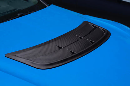 MKV Supra Carbon Fiber GT4 Style Hood Vent