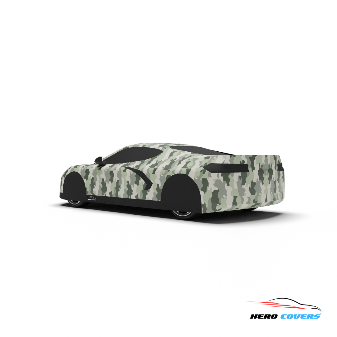 Indoor or Outdoor Car Cover | Compatible For: Corvette C8 (2020–2024)